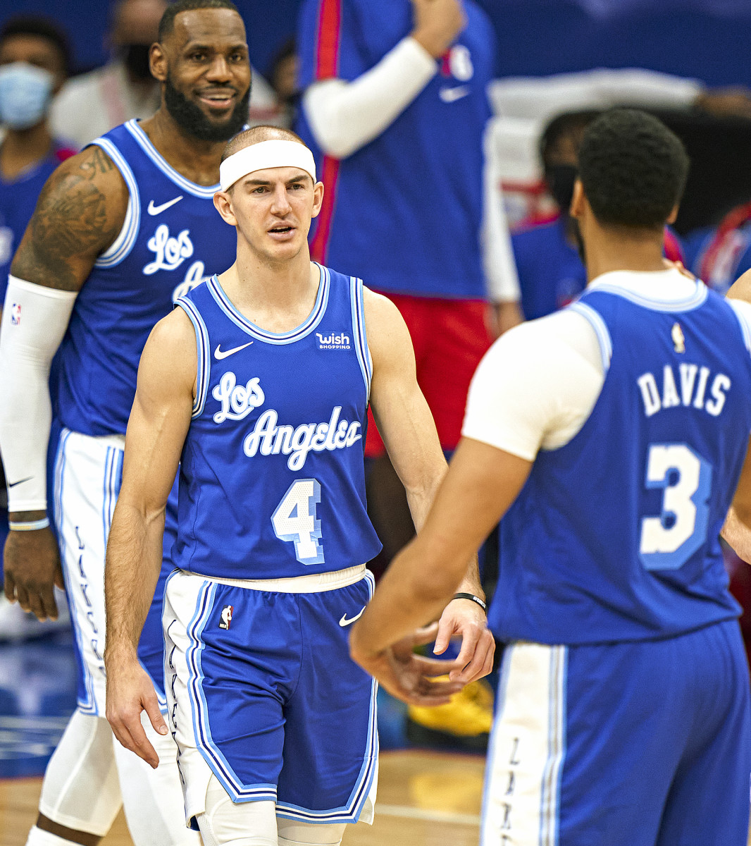 Carushow
For the second season in a row, the unimposing-looking guard, whose previous claim to fame had been signing the first two-way contract in NBA history, has the best net rating of any Laker—LeBron and AD included.
